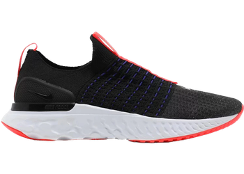 Nike React Phantom Run Flyknit 2 Black Bright Crimson for sale