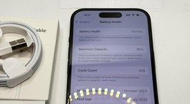 Good
													Apple iPhone 15 - Unlocked, Black, 128 GB, A2846, photo 1 of 5