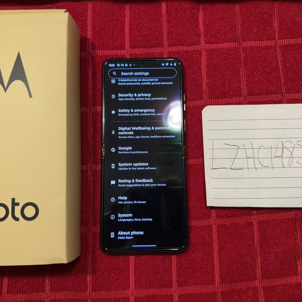 Motorola Razr Plus (2023) - AT&T, 256 GB, Black, 8 GB