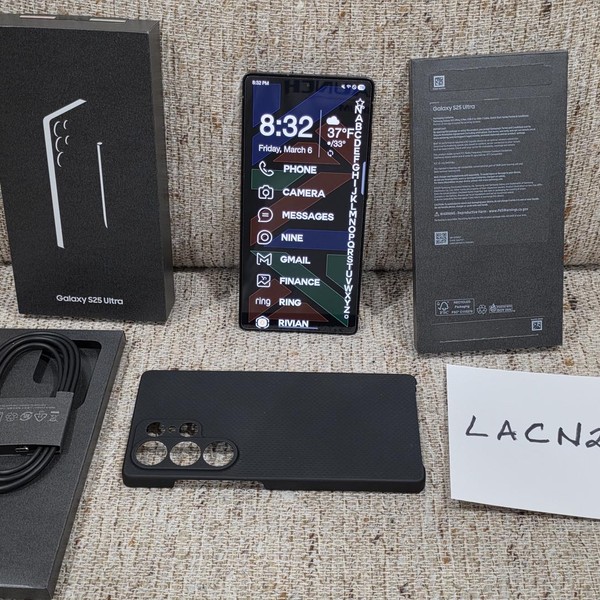 Samsung Galaxy S25 Ultra - Unlocked, 1 TB, Jetblack, 12 GB, SM-S938U1