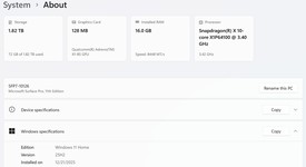 Mint
													Microsoft Surface Pro 11 - Black, 512 GB, 16 GB, photo 3 of 14