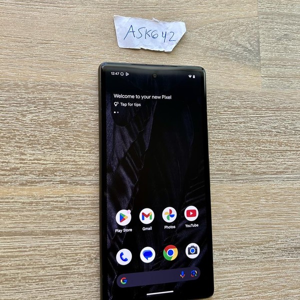 Google Pixel 7a - T-Mobile, 128 GB, Charcoal, 8 GB, GWKK3