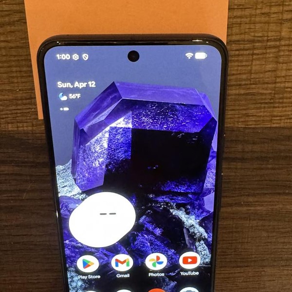 Google Pixel 8 - Unlocked, 128 GB, Obsidian, 8 GB, G9BQD, Sub-6 5G