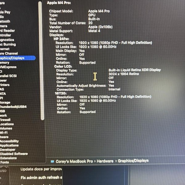 MacBook Pro 2024 - 14 inch - 1 TB, Space Black, 48 GB, Apple M4 Pro 14-core