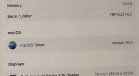 Fair
													MacBook Pro 2023 - 16" - Apple M2 Pro 12-core, Silver, 512 GB, 16 GB, photo 3 of 7