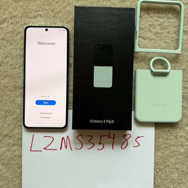Samsung Galaxy Z Flip5 - Verizon, 512 GB, Green, 8 GB, SM-F731U