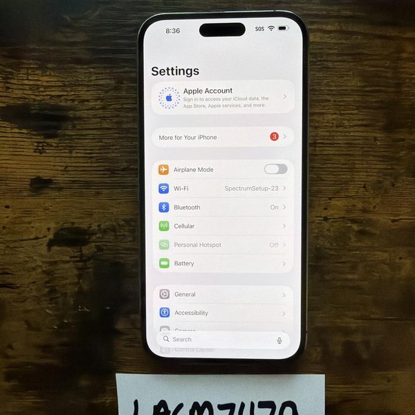 Apple iPhone 14 Pro Max - Unlocked, 256 GB, Purple, A2651