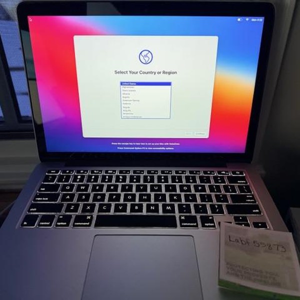 MacBook Pro 2013 (Retina) - 13 inch - 512 GB, Silver, 8 GB
