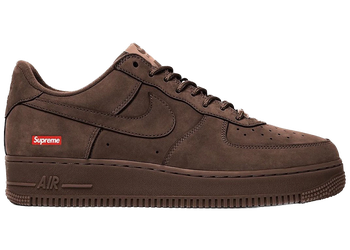 Nike Air Force 1 Low Supreme Baroque Brown for sale