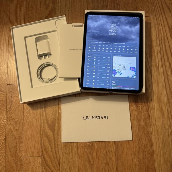 Apple iPad Pro 11 inch 3rd Gen 2021 - Wi-Fi, 128 GB, Gray