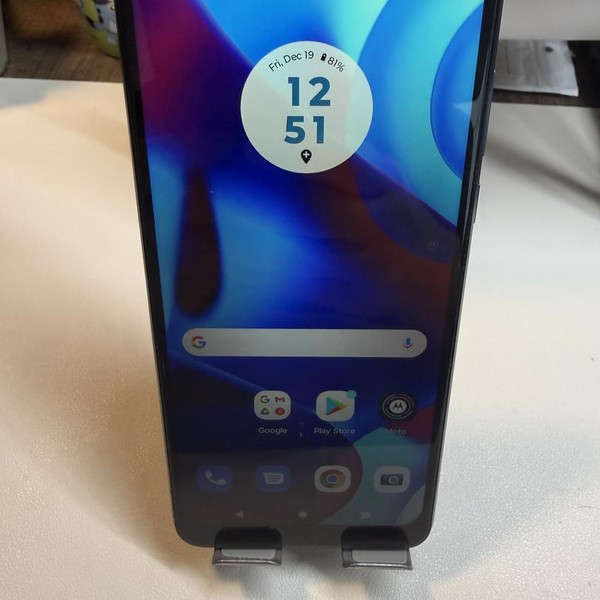 Moto G Pure - Unlocked, 32 GB, Navy Blue, 3 GB