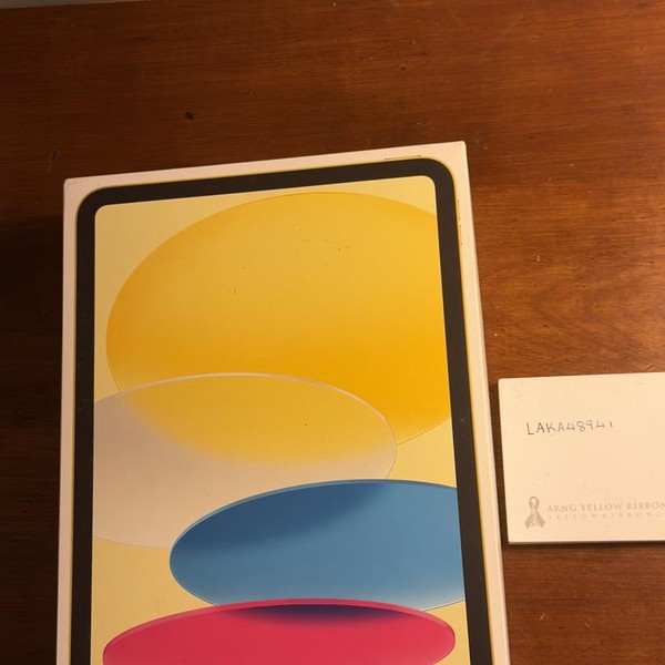 Apple iPad (11th Gen) - Wi-Fi, 128 GB, Yellow, A3354