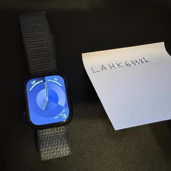Apple Watch Series 9 41mm - Unlocked, Midnight, A2982 - Cellular, Aluminum
