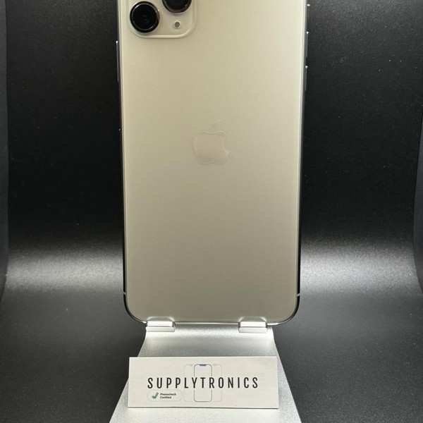 Apple iPhone 11 Pro Max - Unlocked, 64 GB, Silver, A2161