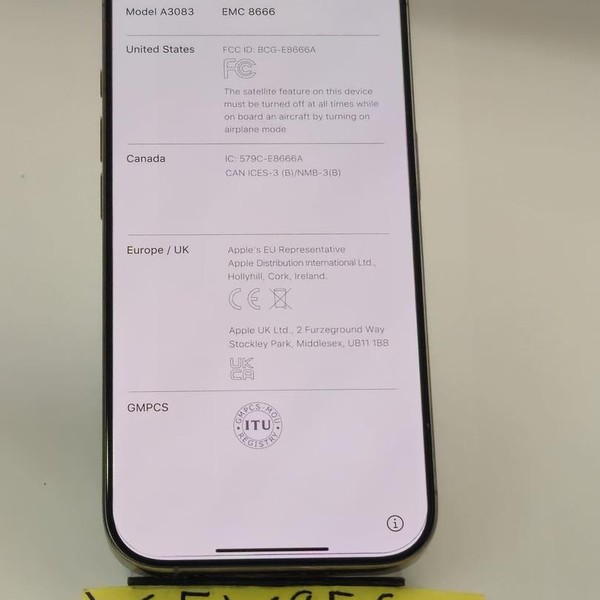 Apple iPhone 16 Pro - Verizon, 256 GB, Natural, A3083