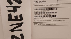 Mint
													Mac Studio 2025 - Apple M4 Max 16-core, 1 TB, 128 GB, photo 3 of 11