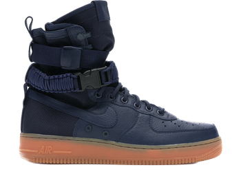 Nike SF Air Force 1 High Navy Gum for sale