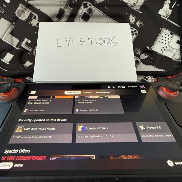 Steam Deck OLED - 1 TB, Clear, 16 GB, AMD, Limited Edition