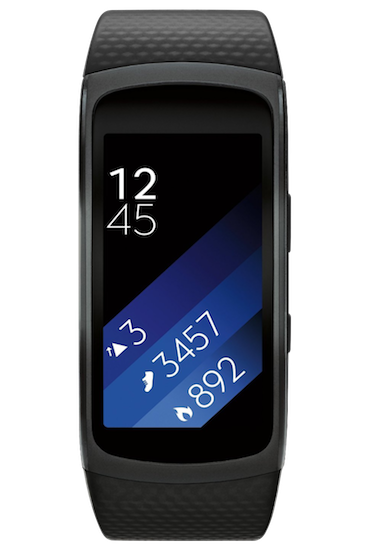 Samsung Gear Fit2 - 4 GB, Black