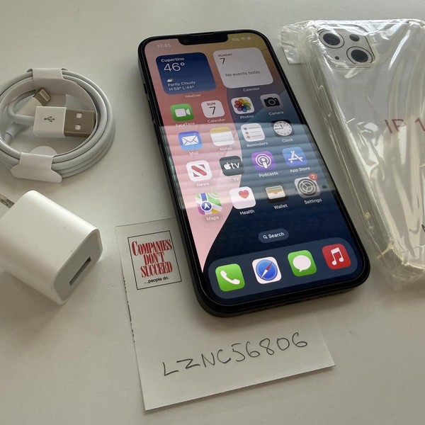 Apple iPhone 14 - Unlocked, 128 GB, Midnight, A2649