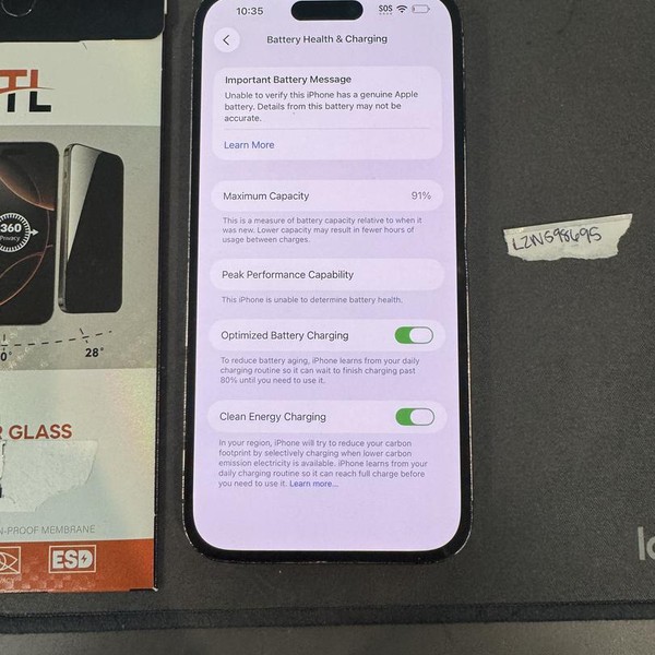 Apple iPhone 14 Pro Max - Unlocked, 128 GB, Black, A2651