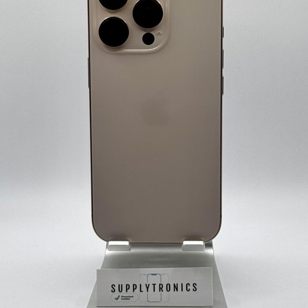 Apple iPhone 16 Pro - Unlocked, Desert, 128 GB, A3083