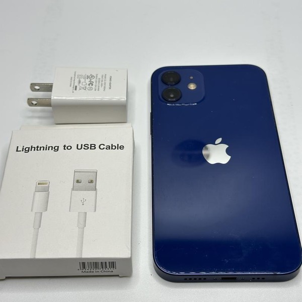 Apple iPhone 12 - Unlocked, 64 GB, Blue, A2172