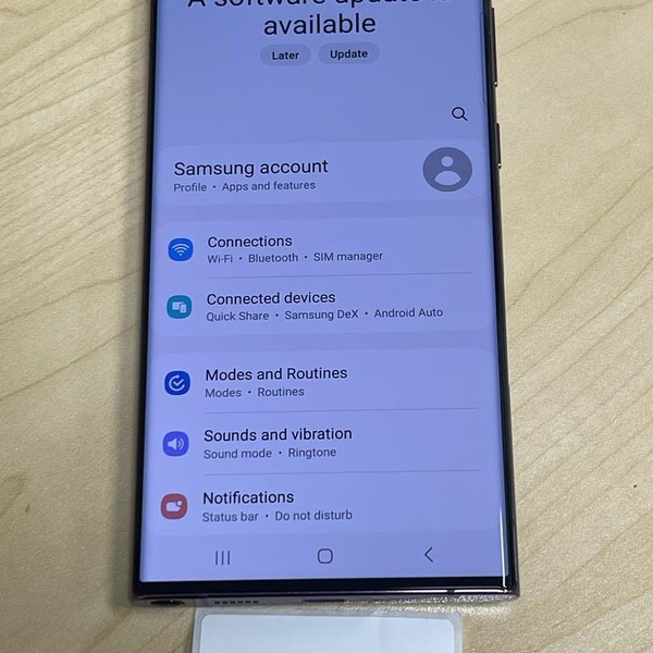 Samsung Galaxy S22 Ultra - Xfinity, Burgundy, 256 GB, 12 GB, SM-S908U