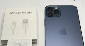 Good
													Apple iPhone 12 Pro - Unlocked, Pacific Blue, 256 GB, A2341, photo 4 of 5