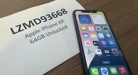 Fair
													Apple iPhone Xr - Unlocked, Black, 64 GB, A1984, photo 1 of 6