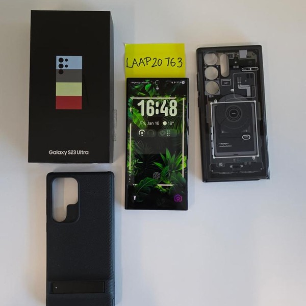 Samsung Galaxy S23 Ultra - Unlocked, 256 GB, Red, 8 GB, SM-S918U1