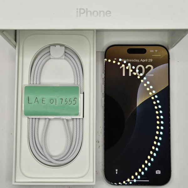 Apple iPhone 16 Pro - Unlocked, 256 GB, White, A3083