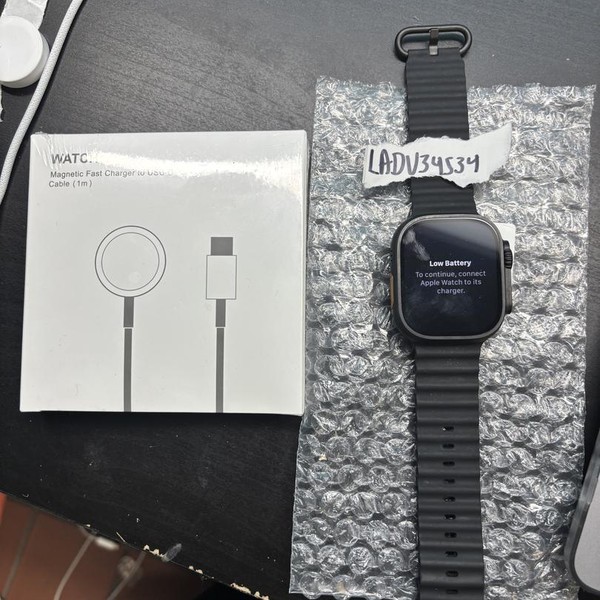 Apple Watch Ultra 3 49mm - Unlocked, Black, A3281