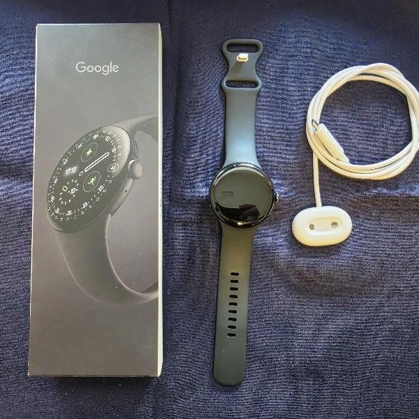 Google Pixel Watch 4 - Unlocked, Black, 45mm, LTE