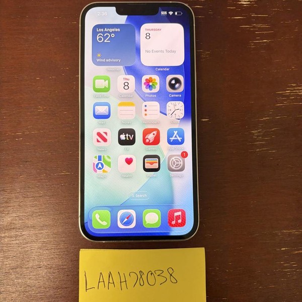 Apple iPhone 13 Pro - Unlocked, 128 GB, Silver, A2483