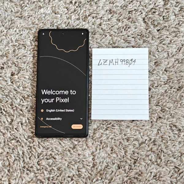 Google Pixel 6a - Unlocked, 128 GB, Charcoal, 6 GB, GX7AS