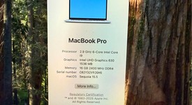 Good
													MacBook Pro 2018 (With Touch Bar) - 15" - I9, Silver, 512 GB, 16 GB, photo 5 of 6