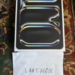 New Apple iPad Pro 11 inch (M4) 2024 - Wi-Fi, Black, 256 GB, 8 GB, A2836, Standard Glass