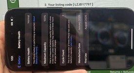 Mint
													Apple iPhone 16 - Unlocked, Black, 128 GB, A3081, photo 2 of 6
