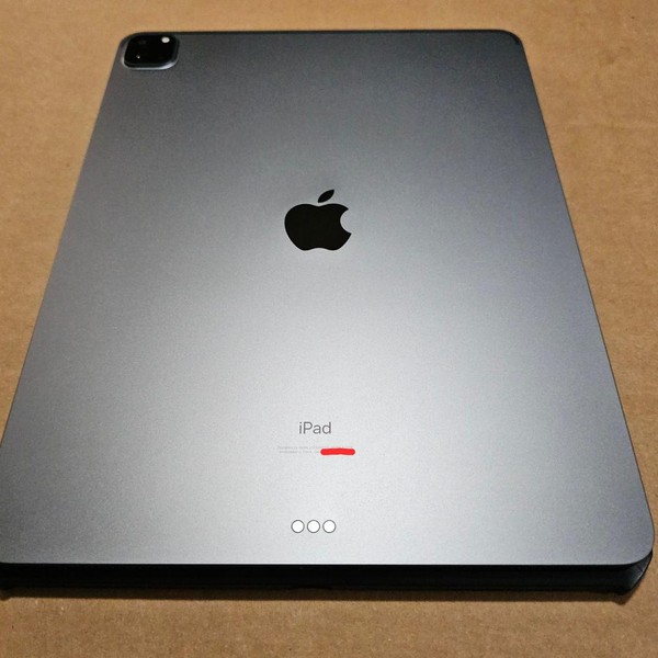 Apple iPad Pro 12.9 inch 4th Gen 2020 - Wi-Fi, 256 GB, Gray, A2229
