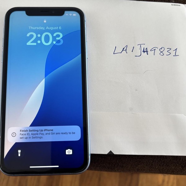 Apple iPhone Xr - Consumer Cellular, 64 GB, Blue, A1984