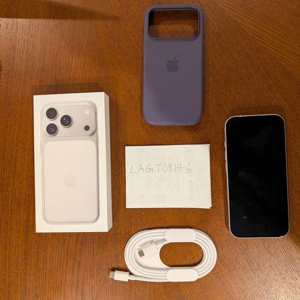 Apple iPhone 17 Pro - Verizon, 256 GB, Silver, A3256