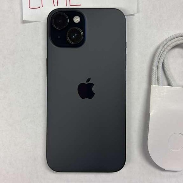 Apple iPhone 15 - Unlocked, 128 GB, Black, A2846