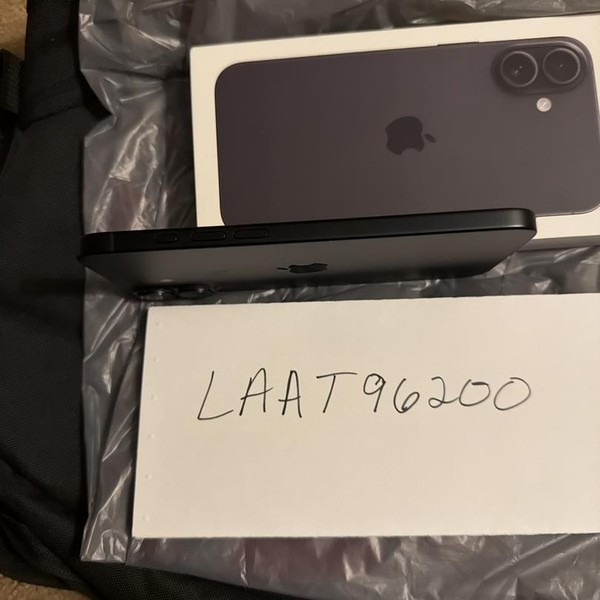 Apple iPhone 16 Plus - Unlocked, 128 GB, Black, A3082