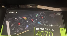 Used
													PNY GeForce RTX 4070 Super 12GB - VCG4070S12TFXXPB1-O, XLR8 VERTO, photo 1 of 6