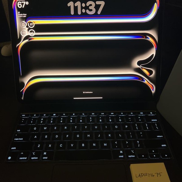 Apple iPad Pro 13 inch (M4) 2024 - Wi-Fi, 256 GB, Black, 8 GB, A2925, Standard Glass