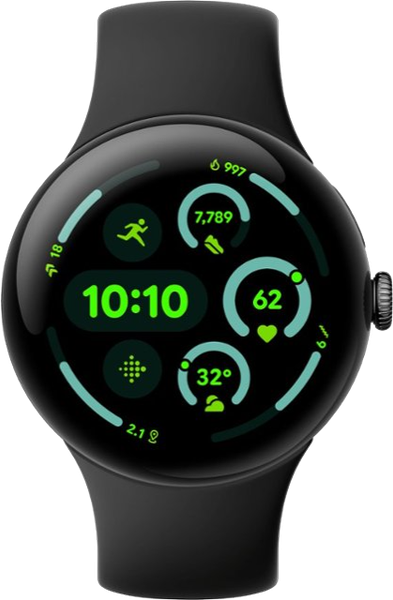 Google Pixel Watch 3 - Wi-Fi, Hazel, 45mm, Wi-Fi