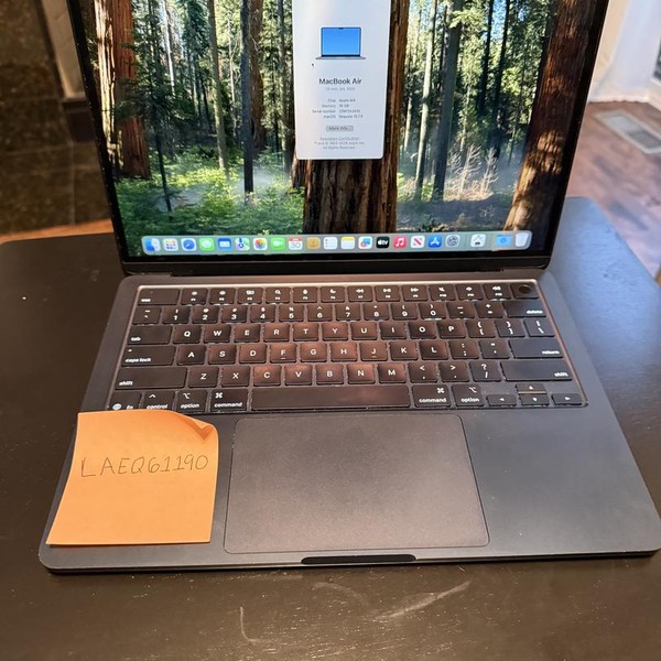 MacBook Air 2025 (M4) - 13 inch - 256 GB, Midnight, 16 GB, Apple M4
