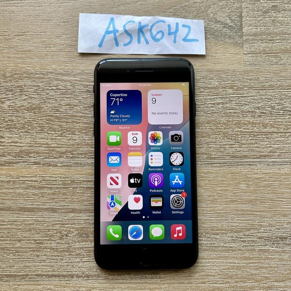 Apple iPhone SE 3rd Gen 2022 - Unlocked, 256 GB, Midnight, A2595