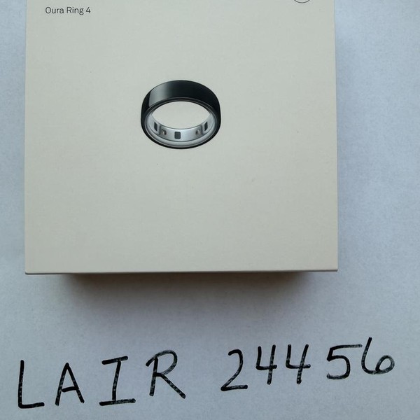 Oura Ring Gen 4 - Black, Size 10